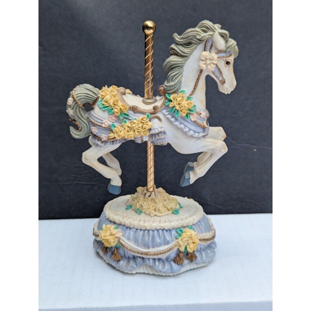 Melodies County Fair Collection Musical Carousel Let Me Call You Sweetheart - Picture 4 of 5